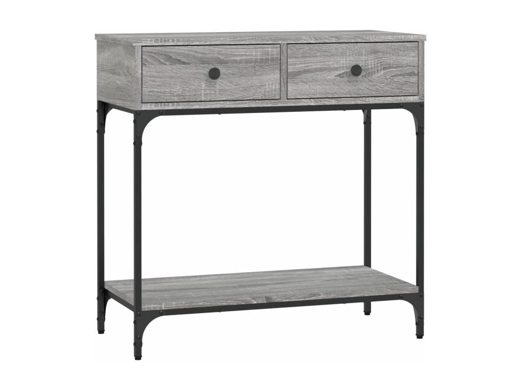 Calmetop console table, grey, 75x34.5x75 cm, engineered wood, 02781YHIL