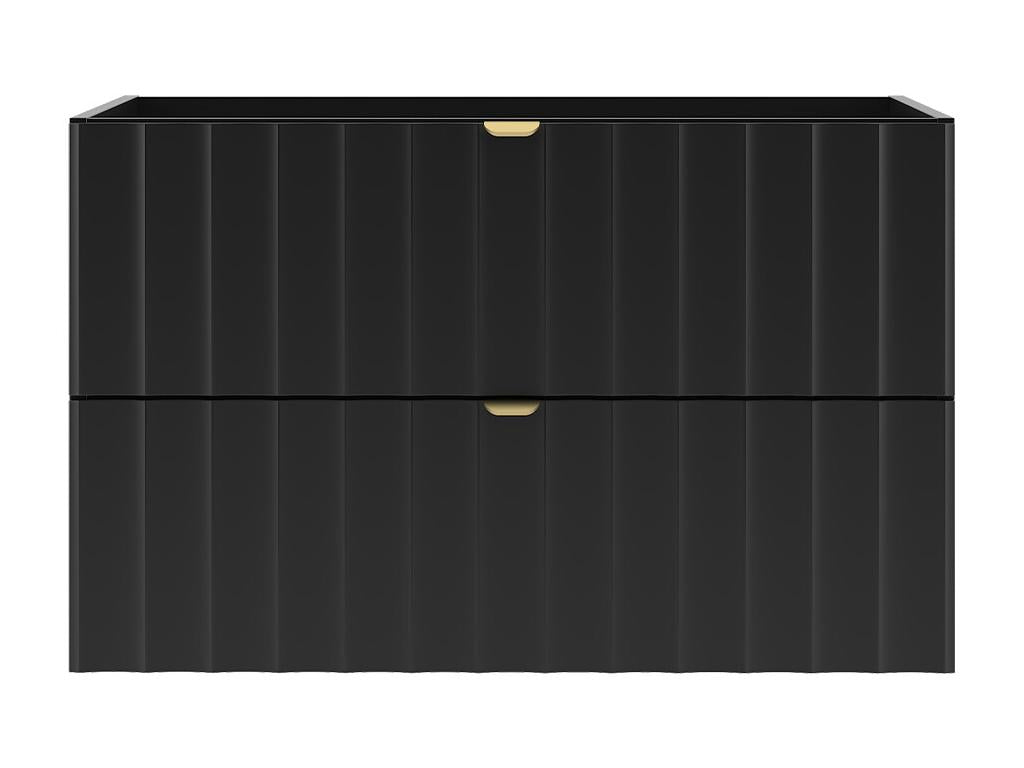 Calmetop 80cm Black Vanity Unit 93990BLDN