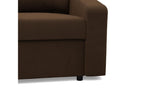 Lounge chair for the living room, dark brown, 06221GHFS