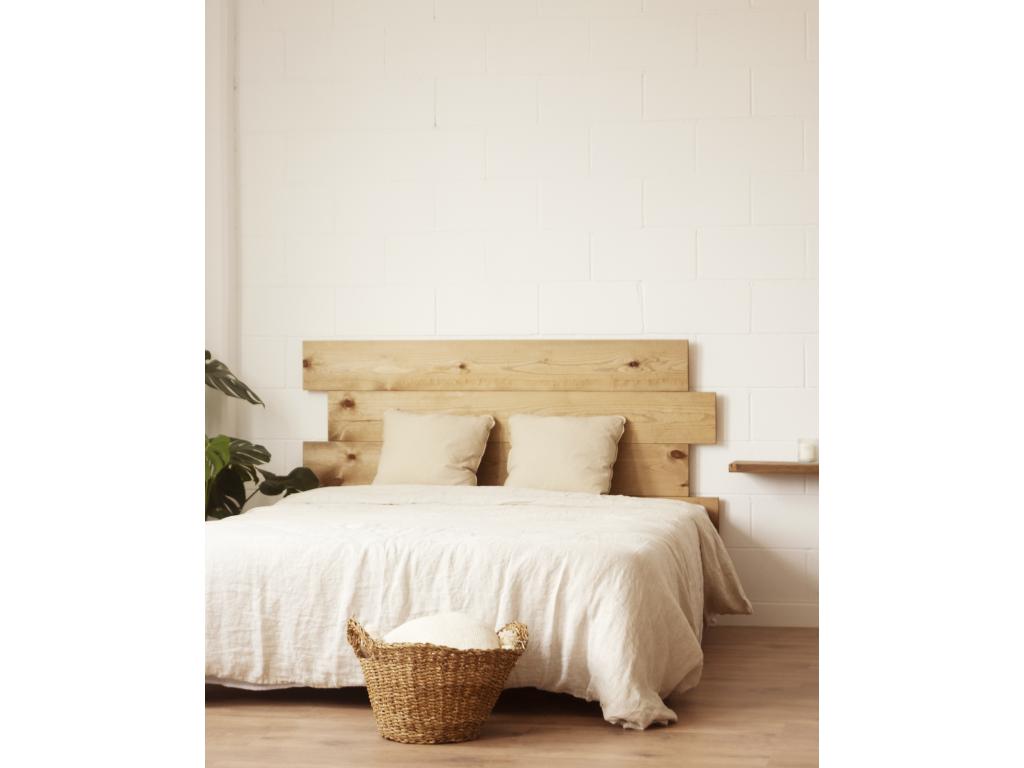 Bedside table in aged fir wood 45x3.2cm - Calmetop 99211EOCS