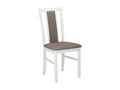 Nidchicshop 157 Chair, White - Light Brown, 93x43x40cm, Upholstered, Wooden, 46788XHAL
