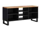 TV stand 100x33x46 cm Calmetop solid and engineered wood 67844JUQP