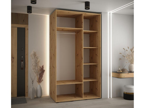 Nidchicshop 9 Sliding Door Wardrobe 235.2/130/60 2 Doors 20808YUDK