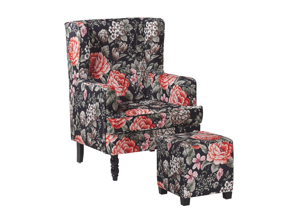 Calmetop Armchair, Multicolored Fabric 59186ZLIO