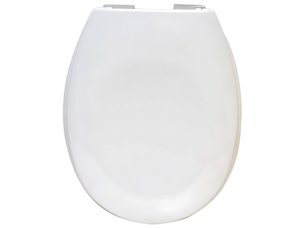 Calmetop White Toilet Seat with Soft Close 56473XZLP