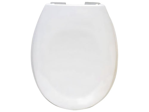 Calmetop White Toilet Seat with Soft Close 56473XZLP