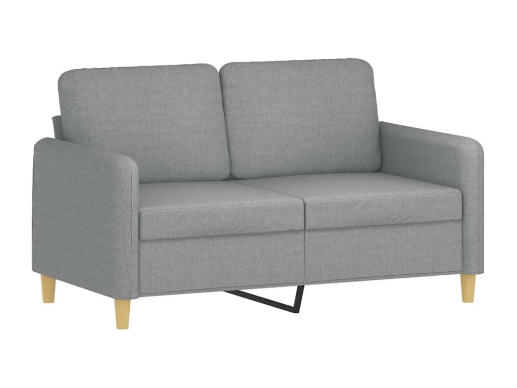 2-seater sofa, light grey, 120 cm, fabric, 80303FHRY