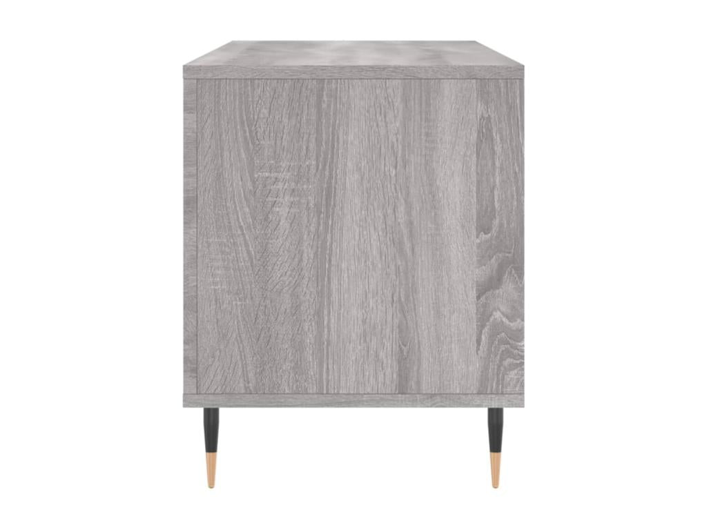 Calmetop grey record cabinet 100x38x48 cm engineered wood 67362INPW