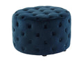 Nidchicshop velvet pouf - Midnight blue 49914BZNM