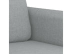 2-seater sofa, light grey, 120 cm, fabric, 80303FHRY