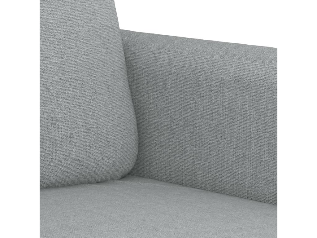 2-seater sofa, light grey, 120 cm, fabric, 80303FHRY