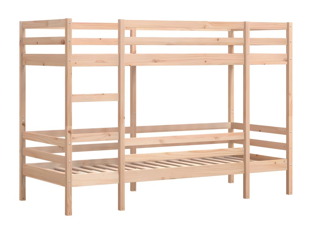 Bunk bed 90x200 cm Solid pine wood 38111NZEP