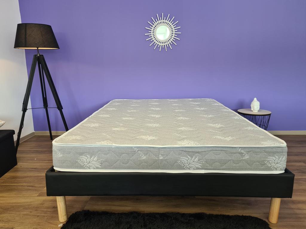 Calmetop 120x190x19cm Mattress with Pillowcase - One Side Firm Support and One Side Extra Firm Support 71131UOES