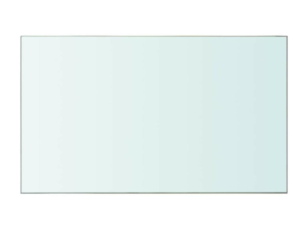 Shelf panels, 2 pcs, Clear Glass, 50x30 cm, 48539QFRR