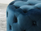 Nidchicshop velvet pouf - Midnight blue 49914BZNM