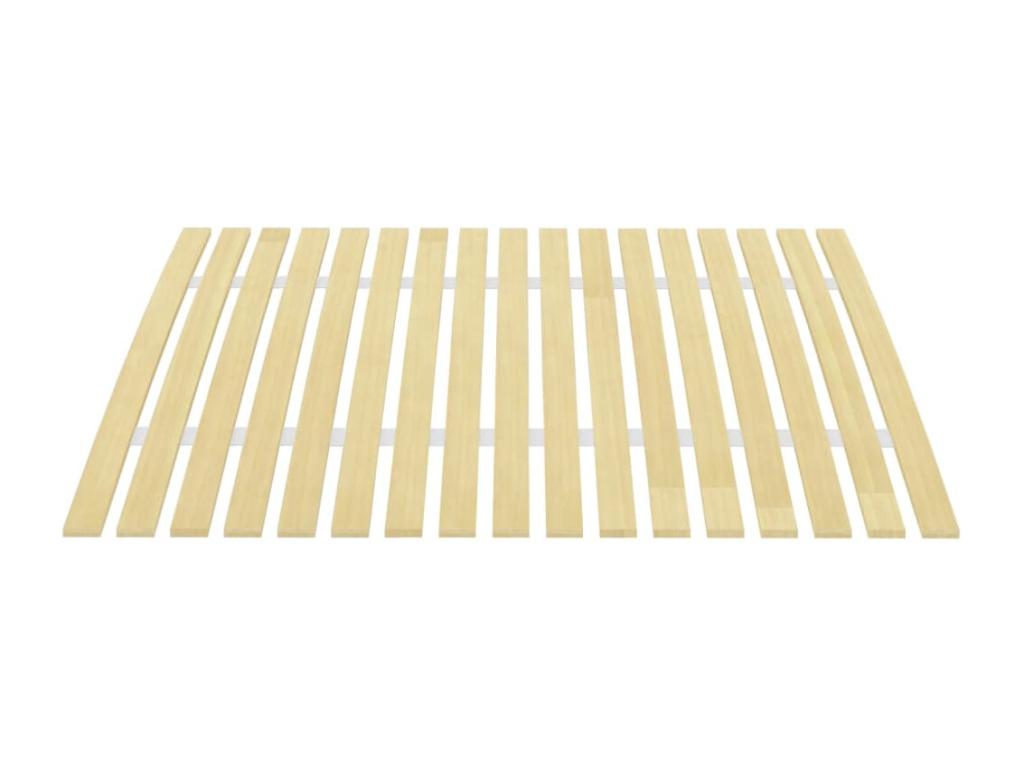 Nidchicshop solid poplar wood bed base - Comfort for peaceful nights - 100x200 09975QXAA