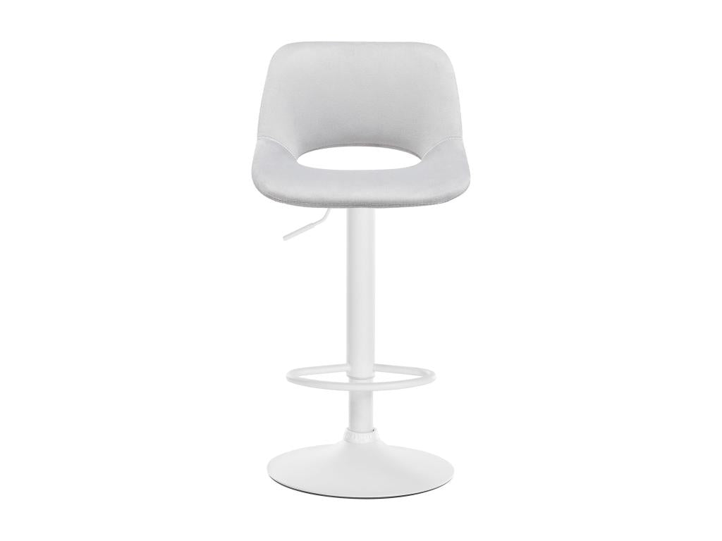 White metal bar stools/chairs, 42x46x86 cm, 10 0004089 18953BHRB