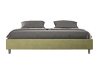 Calmetop 01468KHWV Upholstered Storage Bed 180x190cm Green Microfiber 01468KHWV