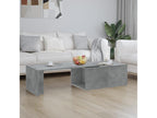 Concrete Grey Coffee Table 150x50x35 cm Chipboard 50903TRDM