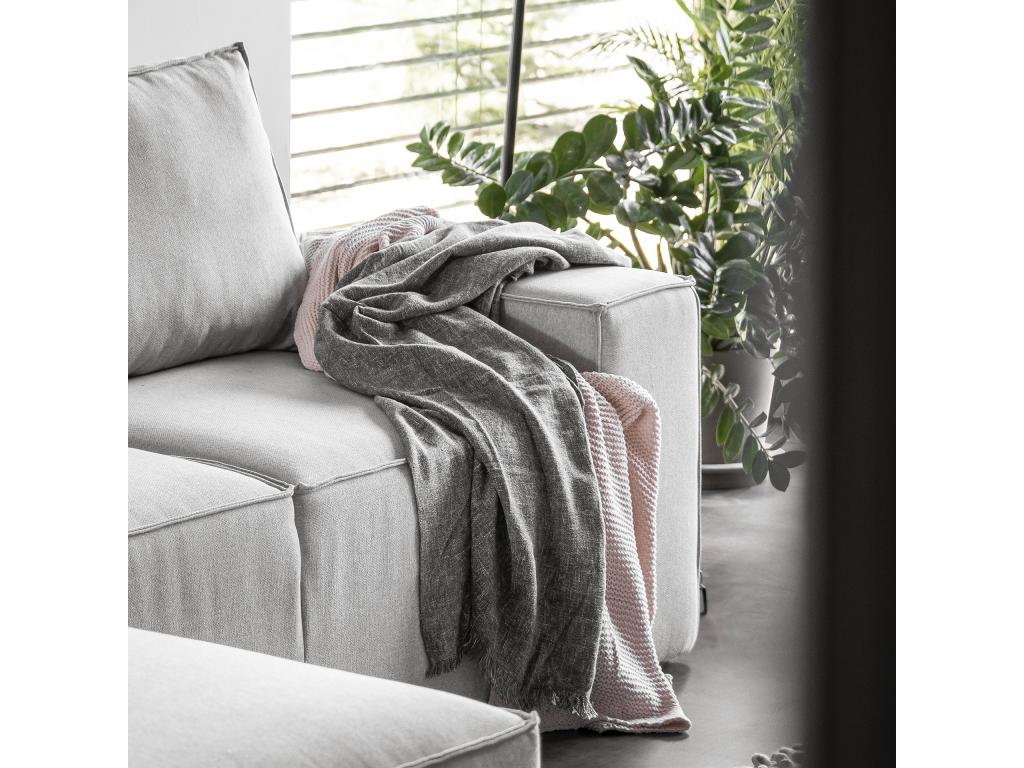 Nidchicshop Modern Left-Hand Corner Convertible Sofa in Mustard Yellow Velvet, 302cm, 78825NNMT