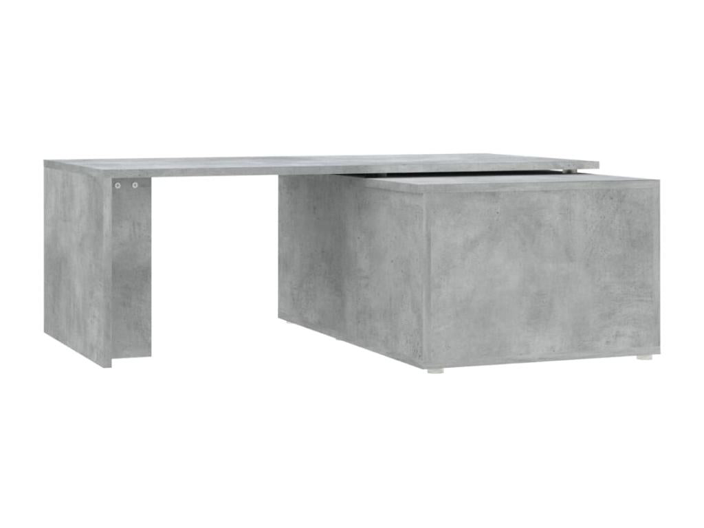 Concrete Grey Coffee Table 150x50x35 cm Chipboard 50903TRDM