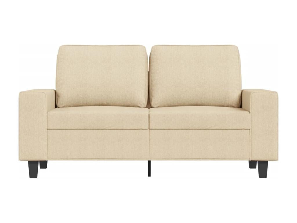 2-seater sofa, cream, 120 cm, fabric, 07827KLMQ