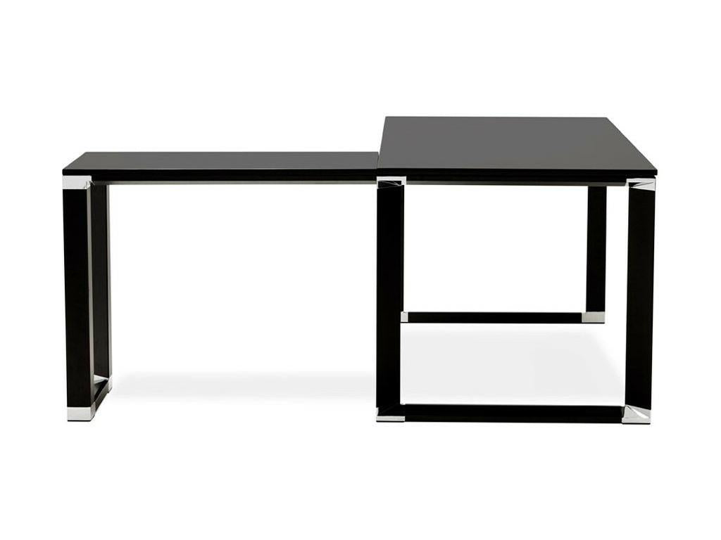 Calmetop Corner Desk, 200cm, Black, 79214NSUI
