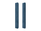 Dark Blue LED Headboard 83x16x118/128 cm Velvet 82180OYYH