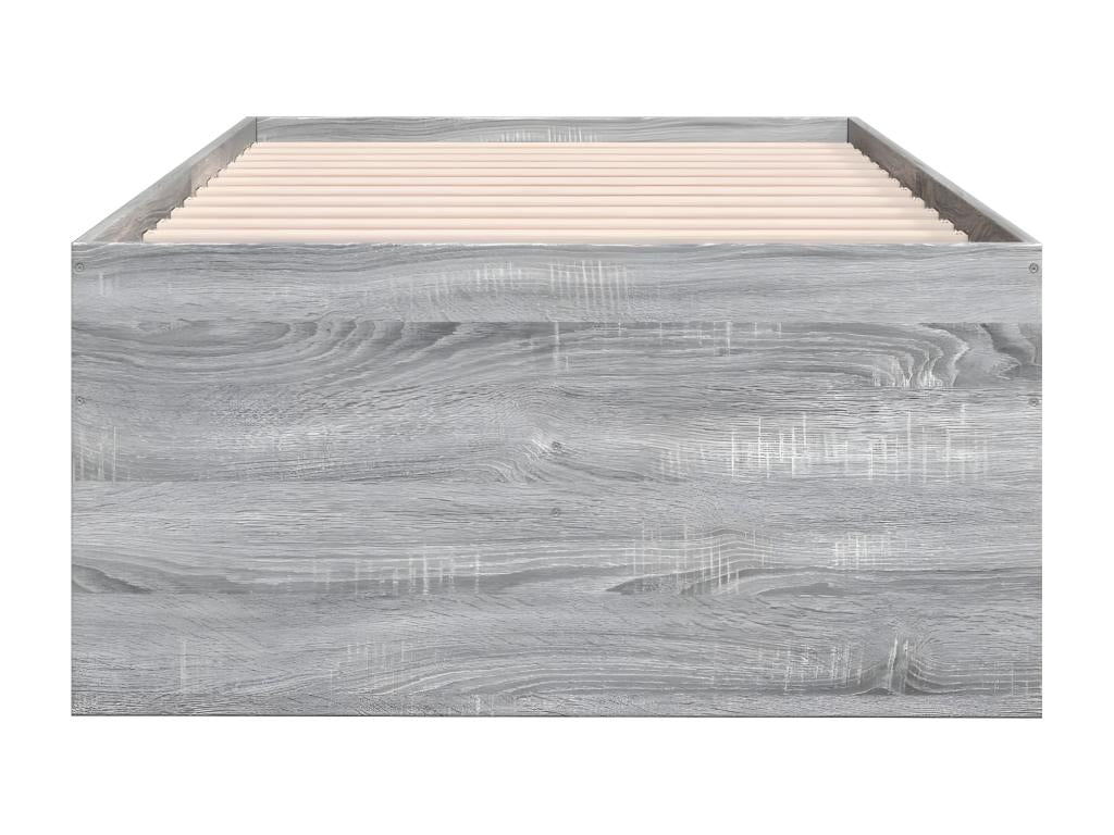 Nidchicshop grey daybed with drawers, 100x200cm, engineered wood, 48180OHMI