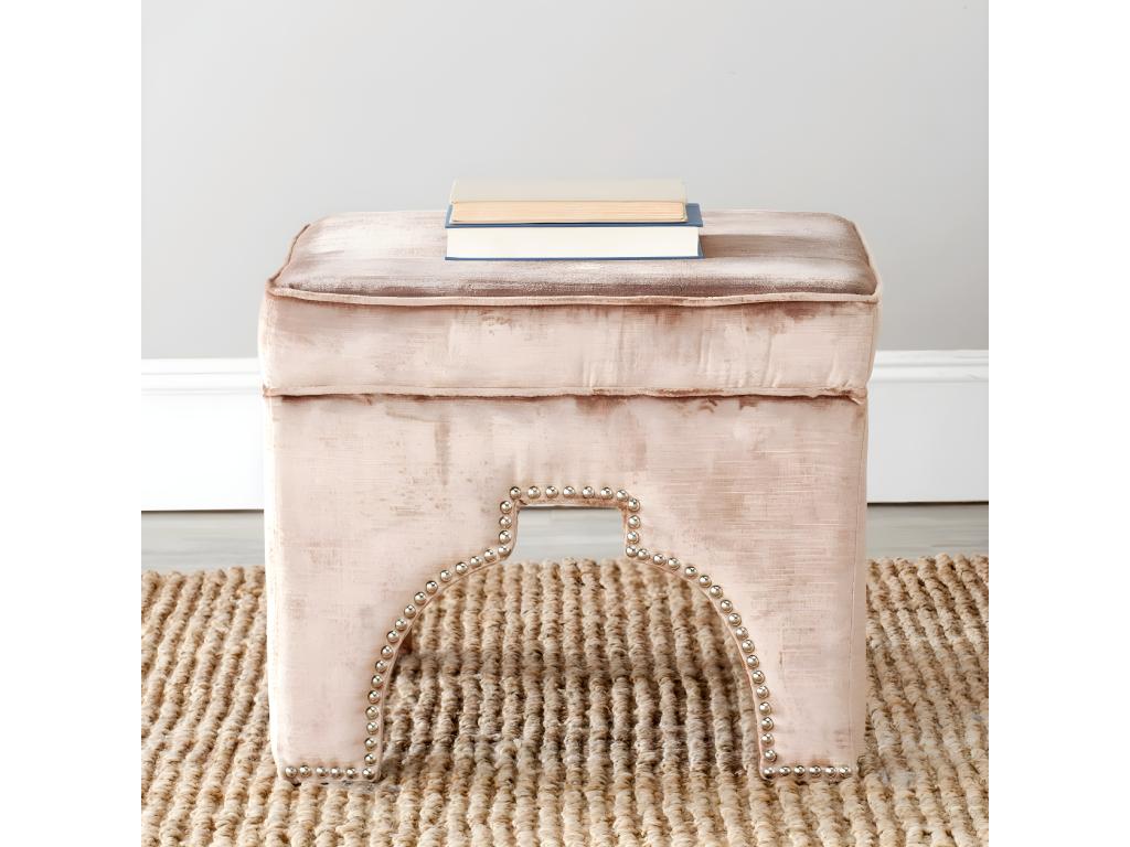 Bench / Ottoman Mink 54x54x43.94 cm - Calmetop 20979XVXZ