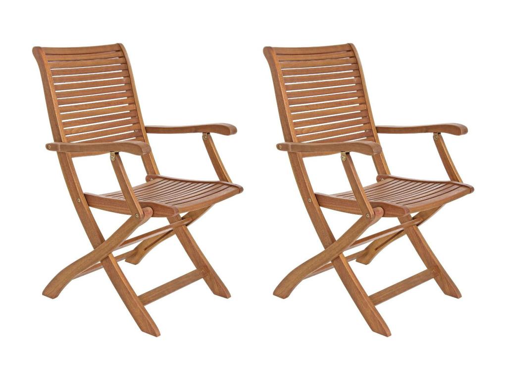Nidchicshop Folding Garden Chairs, Set of 2 - Nidchicshop 99500WAIW