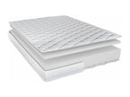 Calmetop 80x190 Mattress - Foam - 15 cm Thick - 3 Zones - Firm Support 35047NYJN
