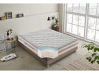 Mattress with 800 Pocket Springs - Height 25 cm - 9 Comfort Zones - Calmetop Model 150x200 cm 48503AMKT