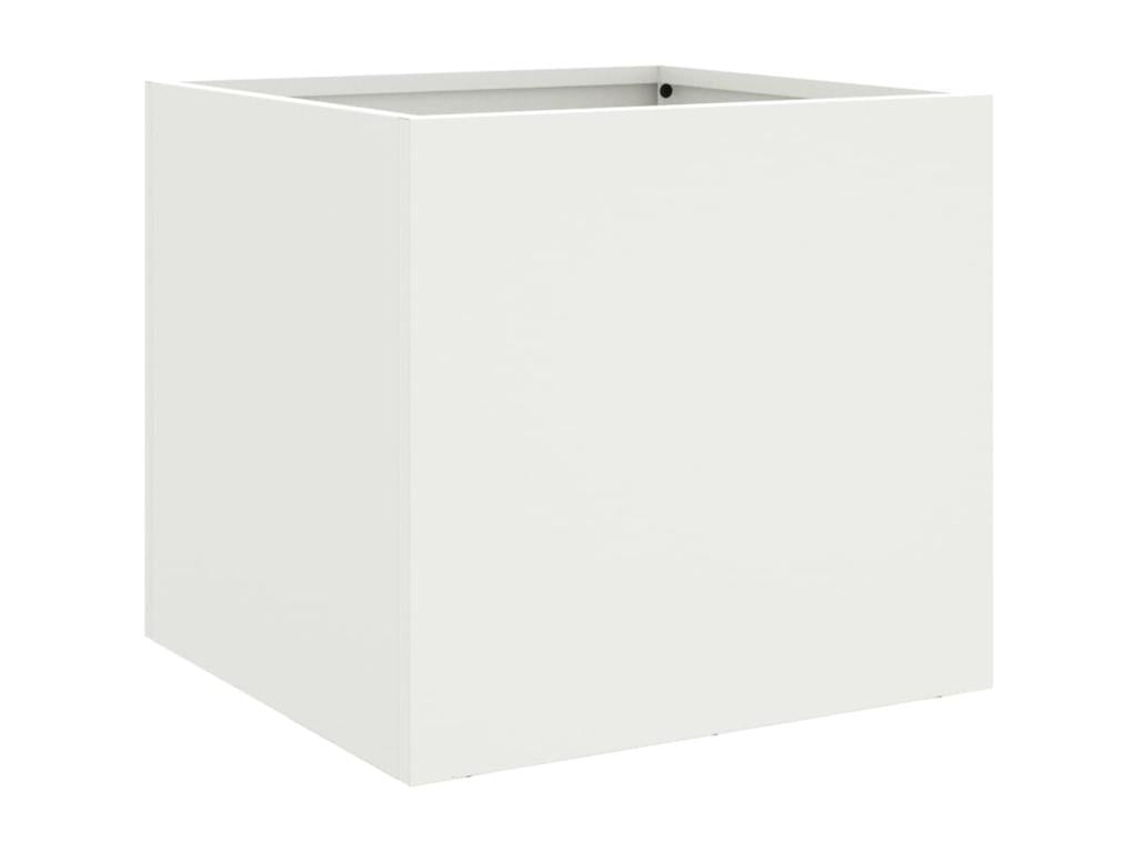 2-piece planters, white, 32x30x29 cm, cold-rolled steel, 14955YILT