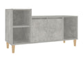 TV stand, concrete grey, 100x35x55 cm, engineered wood, 94976DYKK