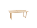 Natural pine wood coffee table 120x45cm - Calmetop 13302NXDQ