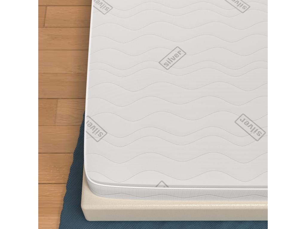 80x180 cm Mattress, 16 cm High - Children's Mattress, Silver Waterfoam Cover - Calmetop H16 81183YODK