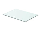 Shelf panels, 2 pcs, Clear Glass, 50x30 cm, 48539QFRR