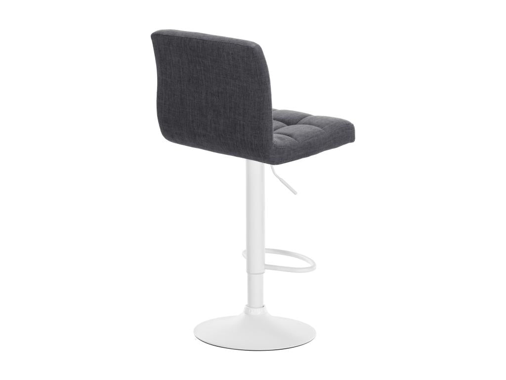 Bar stool - Fabric / Metal - Light grey - Nidchicshop 02012DVTA