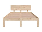 Bed Solid pine wood 120x200 2 20614WELD