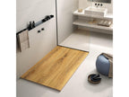 Nidchicshop 3D Color Grid Oak Shower Tray with Smooth Finish - 200x90 cm 27036YRRT