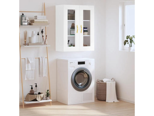 White wall cabinet 69.5x34x90 cm 12602TLBP