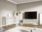 TV Stand X RTV154 6D 154x39x53 Beige 83747QWXA