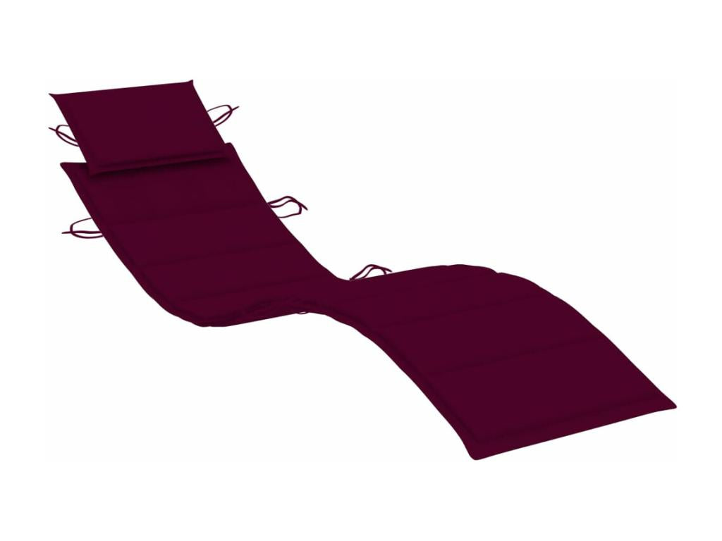 Brown wooden sun lounger/deckchair 184x55x64 cm 02 0012355 92486PKMM