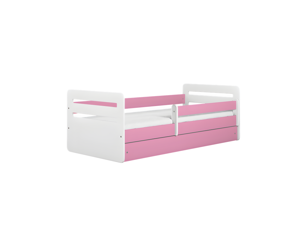 Nidchicshop pink bed without drawer, without mattress, 180/80 95330GSBX