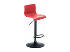 Bar stool with silver metal finish, 39x36x84 cm, 10 0004935 60437RREA