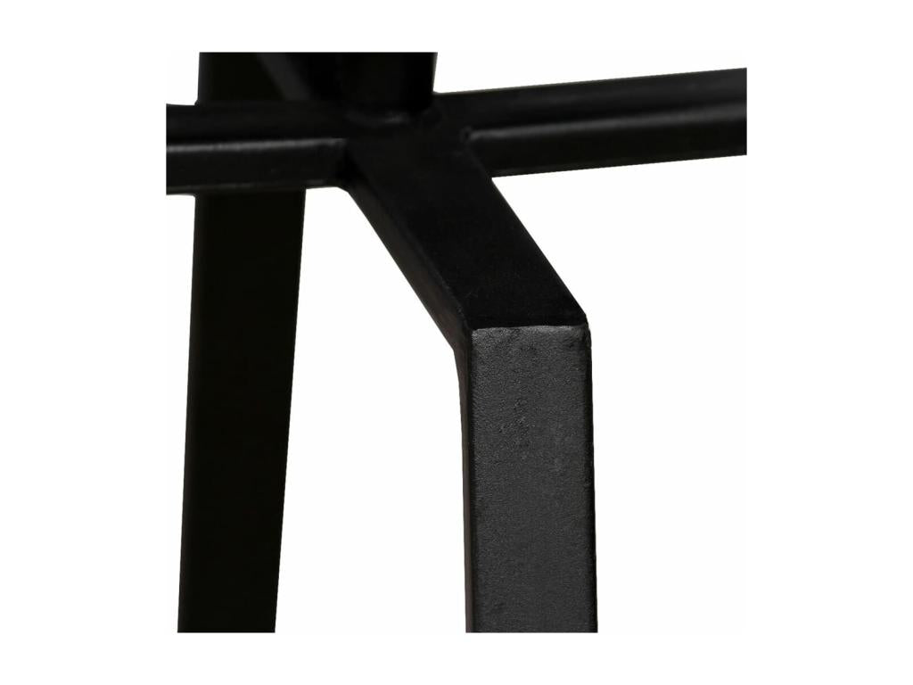 Round side table in reclaimed solid teak 45402EFTL