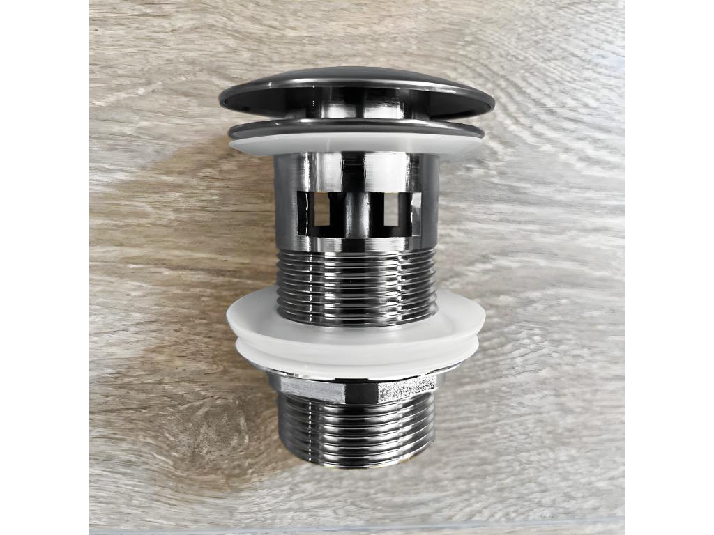 Lollipop high basin mixer tap, gunmetal grey - Calmetop 84665FGCB