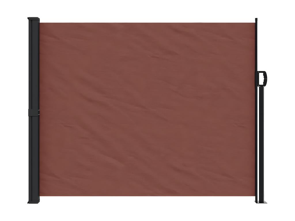 Brown retractable side awning 160x300 cm 15981DEHY