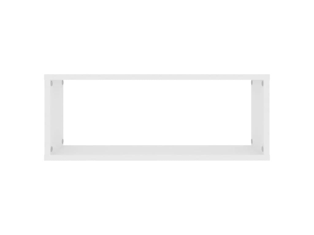 Calmetop 2-piece wall shelves, white, 60x15x23 cm, 03861LUTO